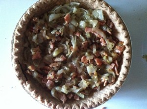 simple onion tart